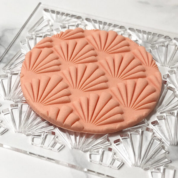 Stamp Relieve Textura Art Deco Tradicional