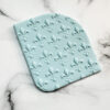 Stamp Relieve Textura Flor de Liz