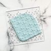 Stamp Relieve Textura Flor de Liz - Imagen 2