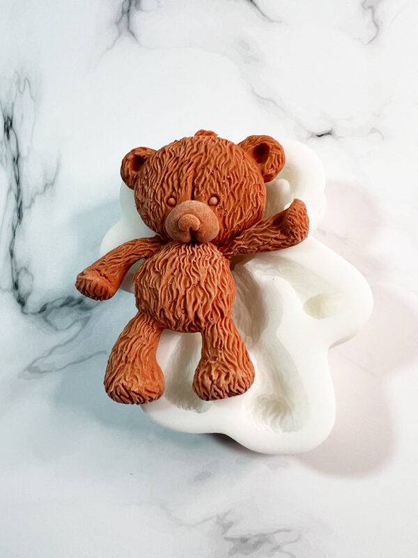 Molde de Silicona Oso Peludo - Imagen 4