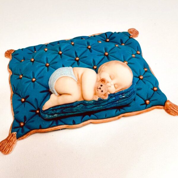 Molde de Silicona Bebe durmiendo - Imagen 7