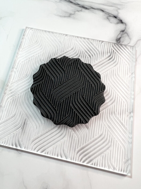 Stamp Relieve Textura Trama Trenzado