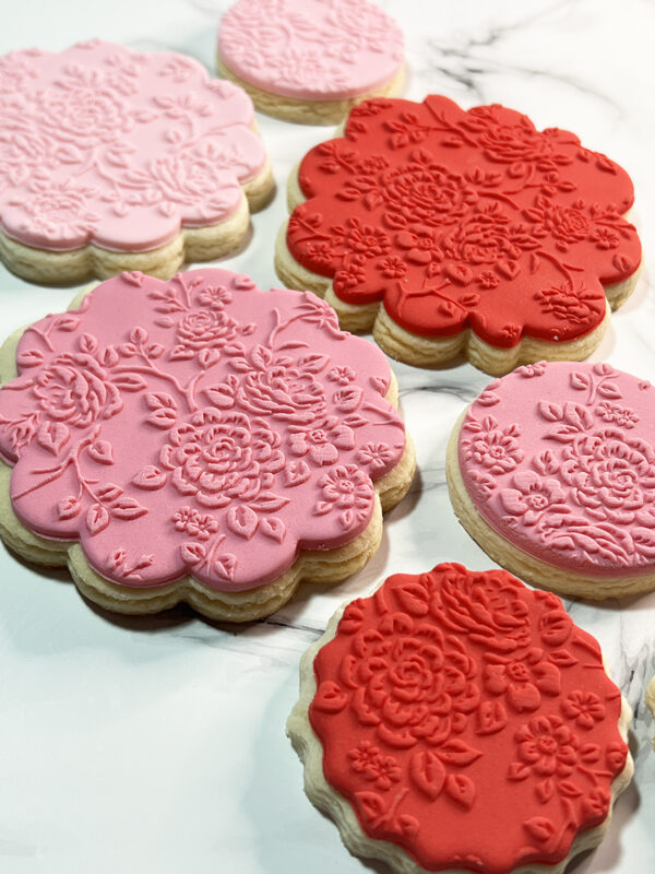 Stamp Relieve Textura Floral - Imagen 3