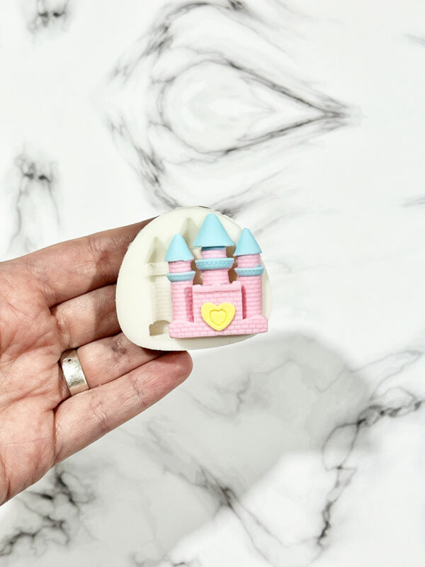 Molde de Silicona Castillo Miniatura