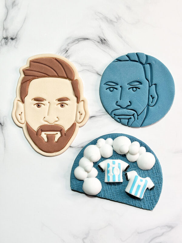 Molde de Silicona Camiseta de Messi - Imagen 2