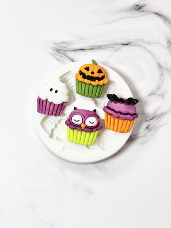 Molde de Silicona Halloween Cupcakes