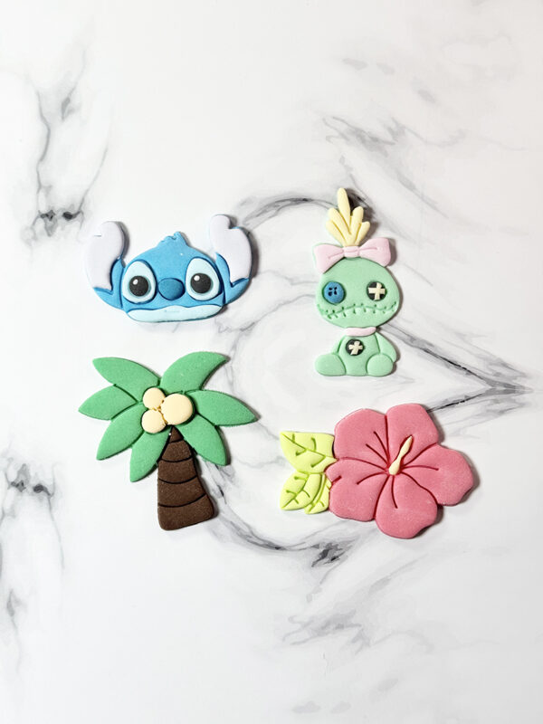 Kit Stitch mini pasteleria x4