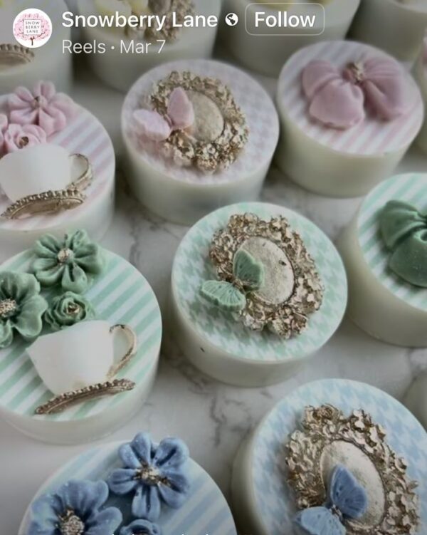 Molde de Silicona Taza Tetera y Cupcake - Imagen 13