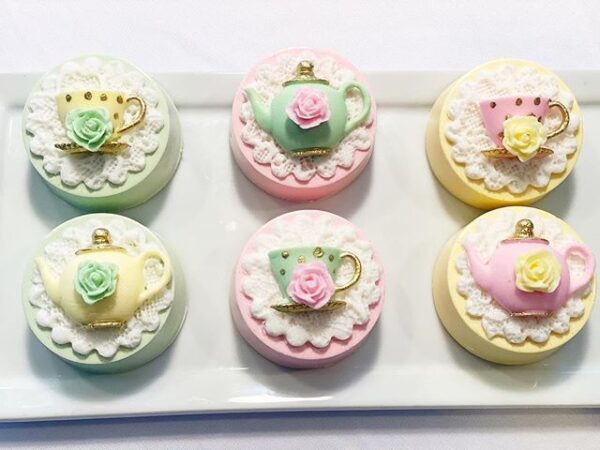 Molde de Silicona Taza Tetera y Cupcake - Imagen 14