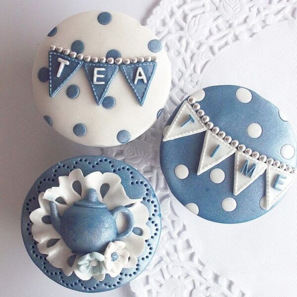 Molde de Silicona Taza Tetera y Cupcake - Imagen 15