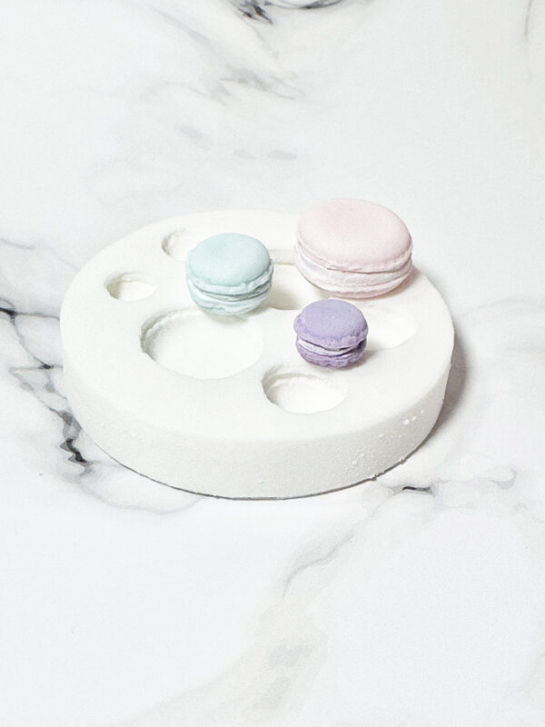 Molde de Silicona Macaron 3 tamaños