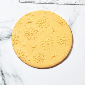 Stamp Relieve Textura Margaritas Finas