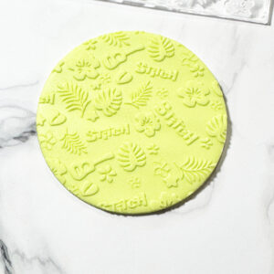 Stamp Relieve Textura Lilo y Stitch