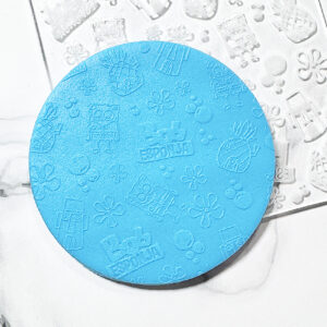 Stamp Relieve Textura Bob Esponja