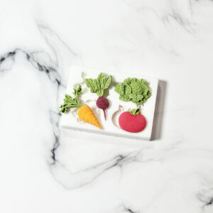 Molde de Silicona Verduras Reales