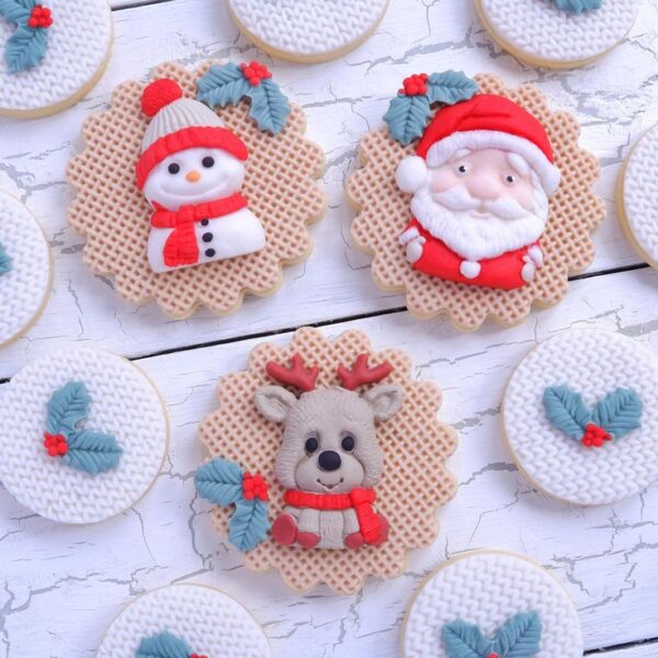Molde de Silicona Trio Navidad - Imagen 3
