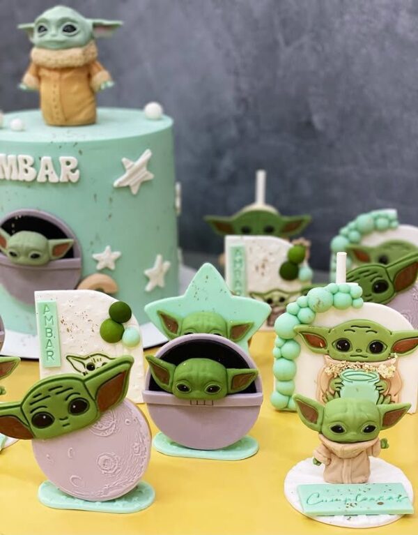 Molde de Silicona Baby Yoda - Imagen 12