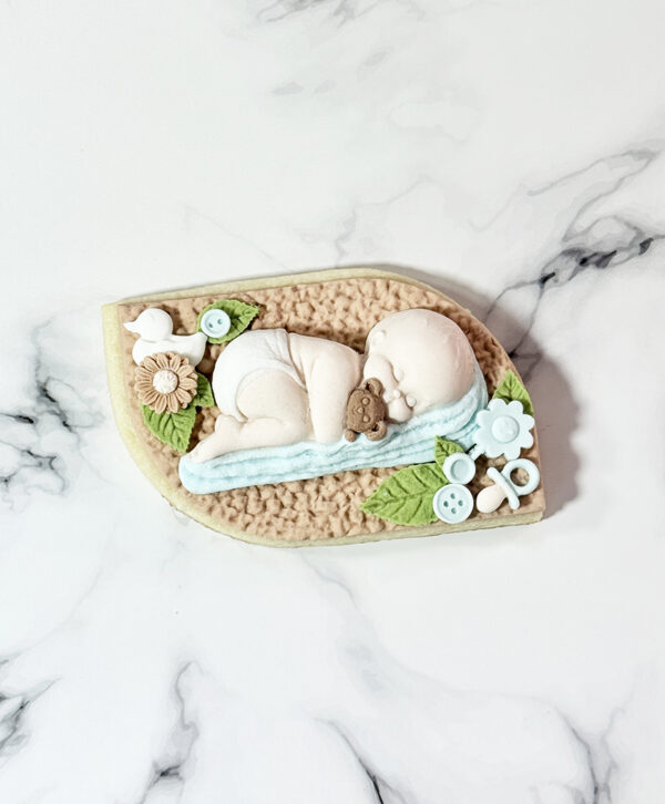 Molde de Silicona Bebe durmiendo - Imagen 2