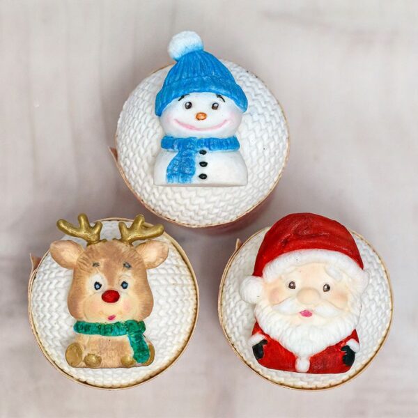 Molde de Silicona Trio Navidad - Imagen 4