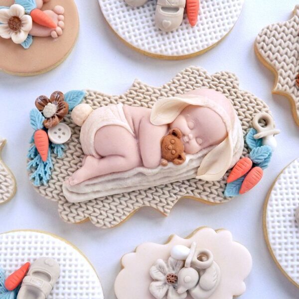 Molde de Silicona Bebe durmiendo - Imagen 3
