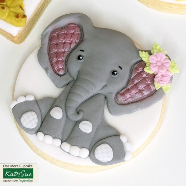 Molde de Silicona Elefante Bebe - Imagen 6