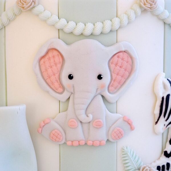 Molde de Silicona Elefante Bebe - Imagen 3