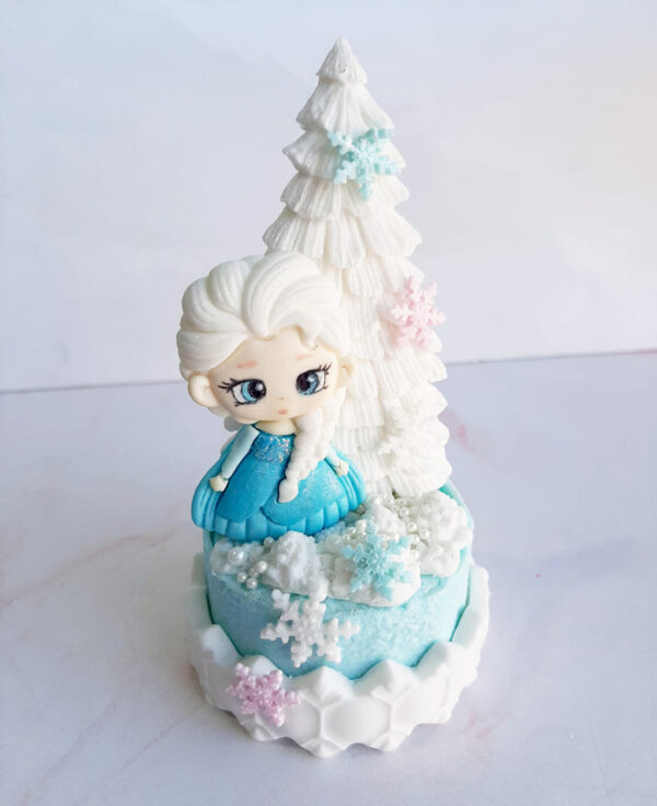 Molde de Silicona Frozen Elsa y Anna - Imagen 2