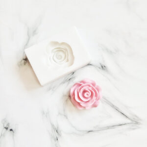 Molde de Silicona Flor Rosa