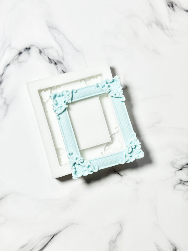 Molde de Silicona Marco Vintage Rectangular