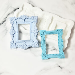 Molde de Silicona Duo de Marcos Rectangulares Chicos