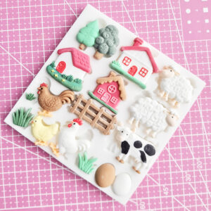 Molde de Silicona Granja