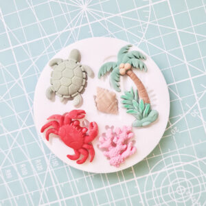 Molde de Silicona Isla Tropical