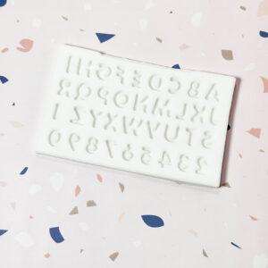 OUTLET Abecedario Letras y Números Miniatura 1cm 5