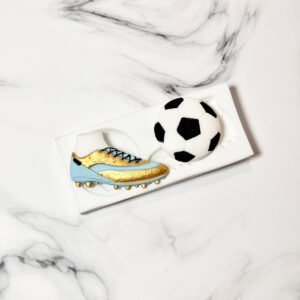 Molde de Silicona Pelota y Botín de Futbol