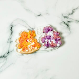 Molde de Silicona Corales x2